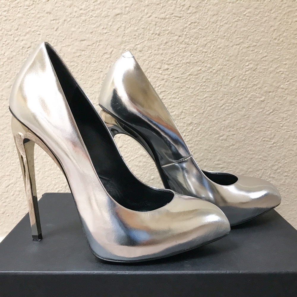 Giuseppe Zanotti Silver Heels